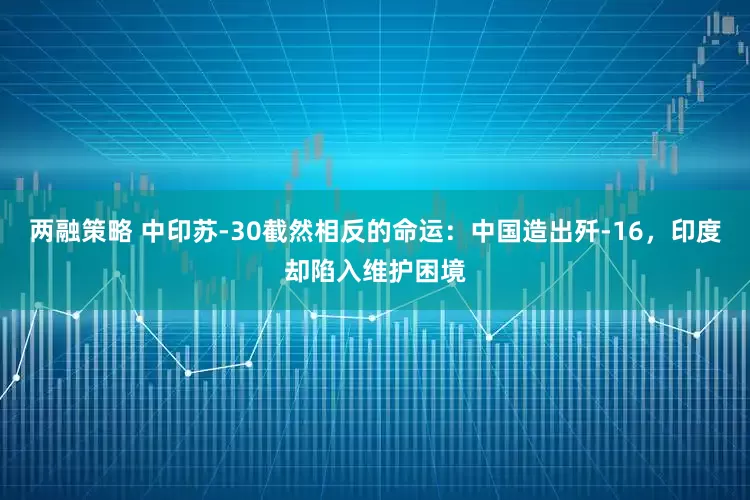 两融策略 中印苏-30截然相反的命运：中国造出歼-16，印度却陷入维护困境